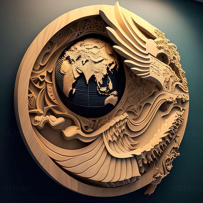 3D модель Гра C9 Continent of the Ninth Seal (STL)